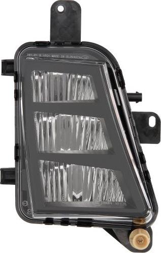 ZKW 761.02.000.91 - Lampa przeciwmgielna przód