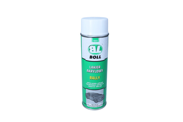 BOLL 0010127 - LAKIER AKRYLOWY 500ML W AEROZOLU POŁYSK RALLY BIAŁY - BOLL