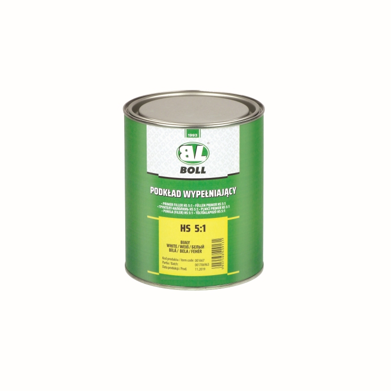 BOLL 001667 - PODKŁAD WYPEŁNIAJĄCY 800ML HS 5.1 BIAŁY - BOLL