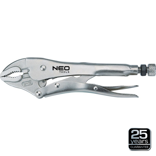 NEO TOOLS 01-216 - SZCZYPCE ZACISKOWE UNIWERSALNE 250 MM. OKRĄGŁE SZCZĘKI