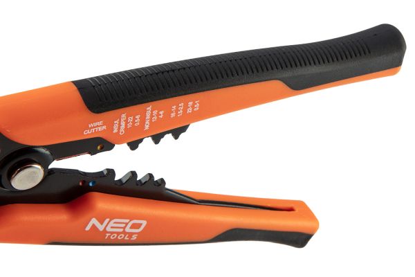 NEO TOOLS 01-540 - AUTOMATYCZNY ŚCIĄGACZ IZOLACJI 200 MM. CZOŁOWY