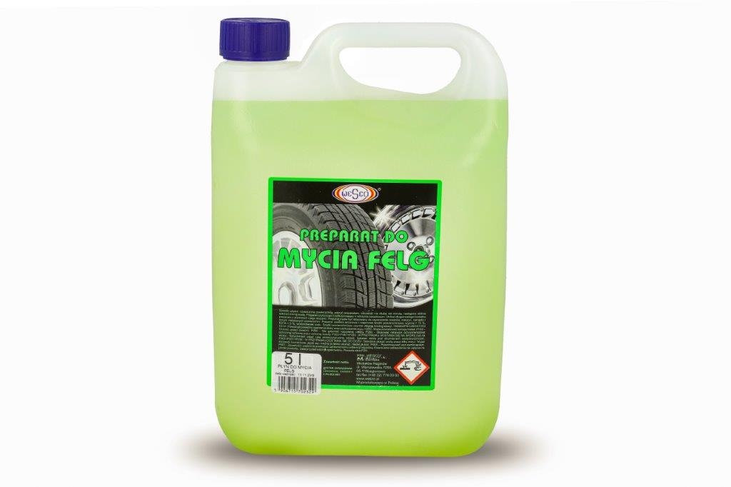 WESCO WESCO 02329 - ŚRODEK DO CZYSZCZENIA FELG 5L - WESCO 02329