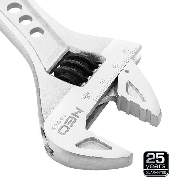 NEO TOOLS 03-012 - KLUCZ NASTAWNY 250 MM. ZAKRES 0-33 MM