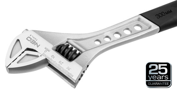 NEO TOOLS 03-013 - KLUCZ NASTAWNY 300 MM. ZAKRES 0-38 MM
