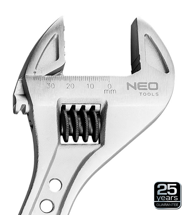 NEO TOOLS 03-013 - KLUCZ NASTAWNY 300 MM. ZAKRES 0-38 MM