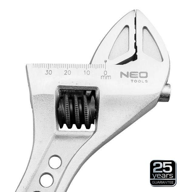 NEO TOOLS 03-013 - KLUCZ NASTAWNY 300 MM. ZAKRES 0-38 MM