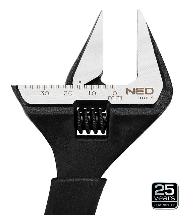 NEO TOOLS 03014 - KLUCZ NASTAWNY 200 MM. ZAKRES 0-39 MM