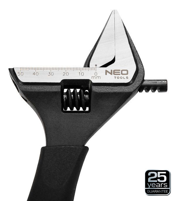 NEO TOOLS 03-016 - KLUCZ NASTAWNY 250 MM. ZAKRES 0-50 MM