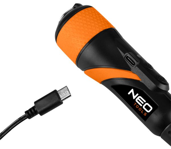 NEO TOOLS 04-200 - WKRĘTAK AKUMULATOROWY MICRO-USB 3.6V. LI-ION