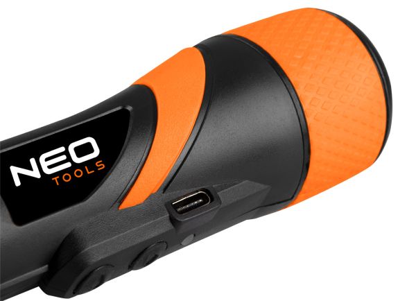 NEO TOOLS 04-200 - WKRĘTAK AKUMULATOROWY MICRO-USB 3.6V. LI-ION