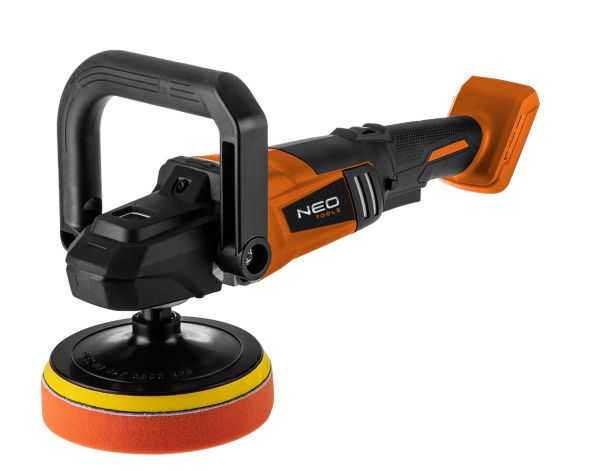NEO TOOLS 04-602 - POLERKA AKUMULATOROWA BEZSZCZOTKOWA ENERGY 18V. LI-LON. M14 150 MM. 800-2300 MIN-1. BEZ AKUMULATORA