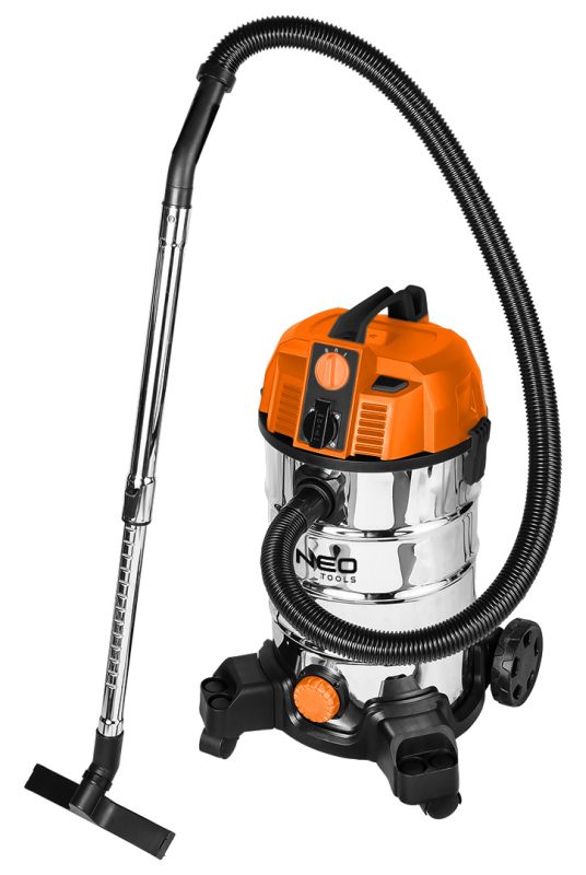 NEO TOOLS 04-739 - ODKURZACZ PRZEMYSŁOWY 1600W. ZBIORNIK 35L
