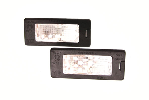 ABAKUS 053-14-905LED - LAMPA TABLICY REJ. REJESTRACYJNEJ SEAT ALHAMBRA. IBIZA IV. SKODA FABIA III. OCTAVIA III. SUPERB II. YETI. VW GOLF VI. JETTA IV.