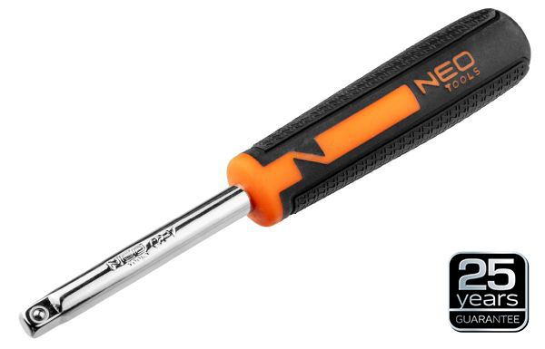 NEO TOOLS 08-257 - POKRĘTŁO DO NASADEK 1-4 Z UCHWYTEM WKRĘTAKOWYM