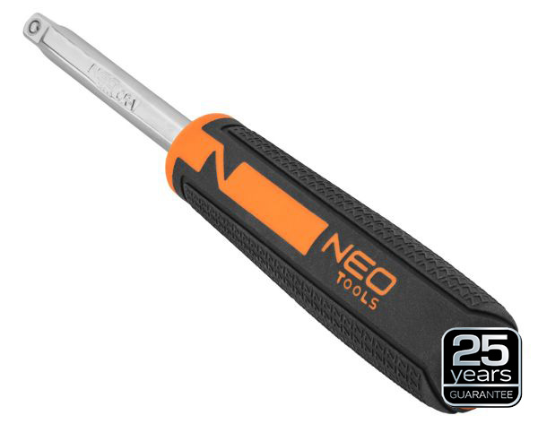 NEO TOOLS 08-257 - POKRĘTŁO DO NASADEK 1-4 Z UCHWYTEM WKRĘTAKOWYM