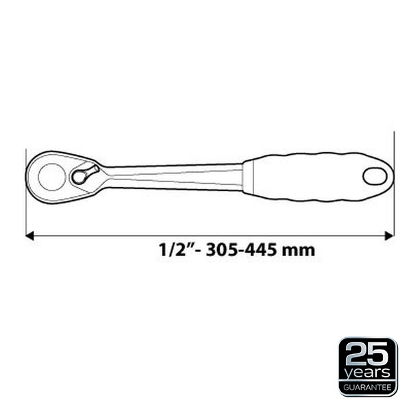 NEO TOOLS 08-515 - GRZECHOTKA TELESKOPOWA 1-2. 305-445 MM