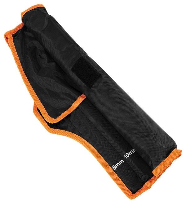 NEO TOOLS 09-370 - KLUCZE OCZKOWE Z GRZECHOTKĄ. DŁUGIE. ZESTAW 6 SZT.. 8 - 19 MM. MIĘKKIE ETUI