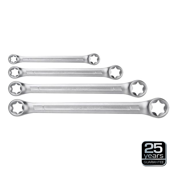 NEO TOOLS 09-980 - KLUCZE OCZKOWE TORX T6-T24. ZESTAW 4 SZT.