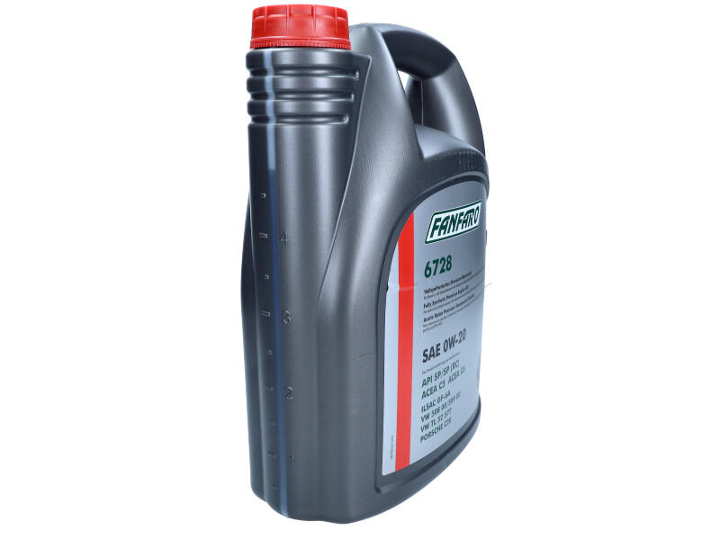 Fanfaro FF6728-5 - OLEJ DO VAG 0W20 5L - SPRC - C5-C6 - GF-6A - 508.00 509.00 - C20 - OPAKOWANIE PLASTIKOWE