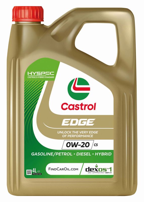 CASTROL 15F6E9 - OLEJ CASTROL 0W20 4L EDGE - SP - C5-C6 - GF-6 - DEX1 GEN3 - STJLR.03.5006 - 229.71 - MS-6395 - M2C962-A1 - 9.55535-GSX - OV 040