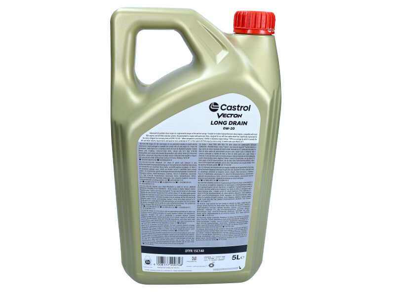CASTROL 1619A1 - OLEJ CASTROL 0W20 5L VECTON LONG DRAIN