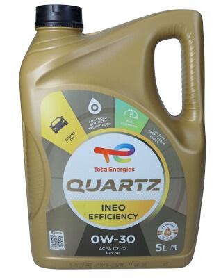 TOTAL Energies 2228694 - OLEJ TOTAL QUARTZ 0W30 5L INEO EFFICIENCY - C2-C3 - SP - LL19 FE - LL-12 FE - LL04 - KIA