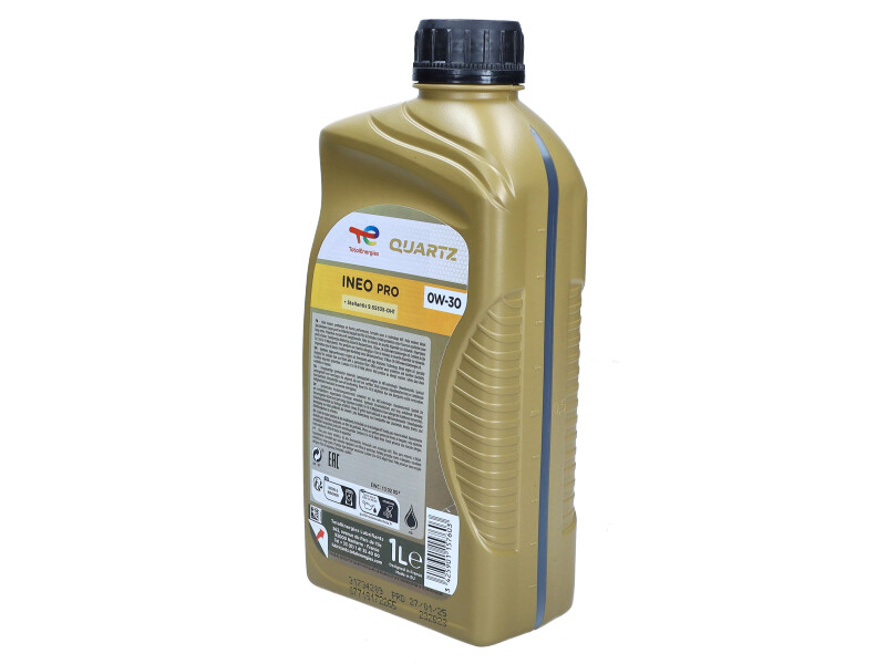 TOTAL Energies 2232823 - OLEJ TOTAL 0W30 1L QUARTZ INEO PRO - STELLANTIS FPW9.55535-DH1