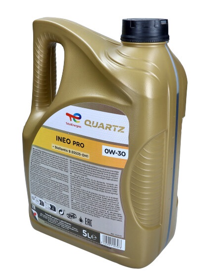 TOTAL Energies 2232822 - OLEJ TOTAL 0W30 5L QUARTZ INEO PRO - STELLANTIS FPW9.55535-DH1