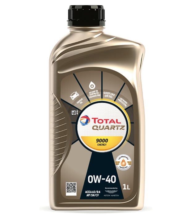 TOTAL Energies 2213988 - OLEJ TOTAL QUARTZ 0W40 1L QUARTZ 9000 ENERGY A3-B4 - SN-CF - 502.00 505.00 - 229.5 - WSS M2C 927-A - A40