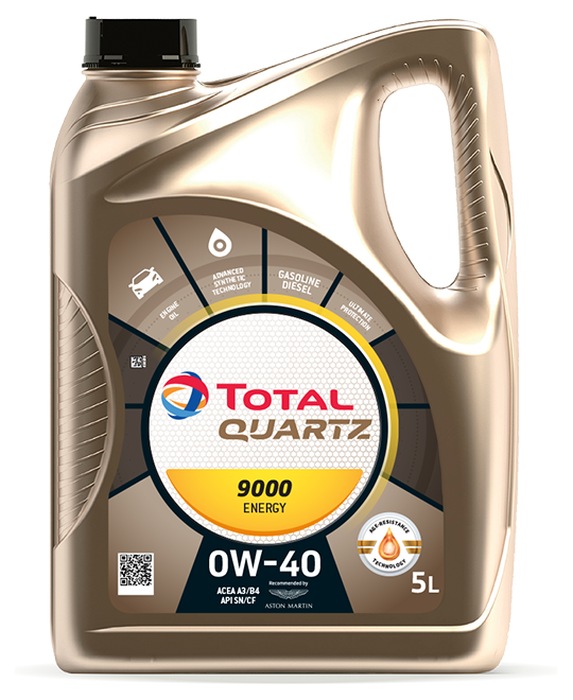TOTAL Energies 2213989 - OLEJ TOTAL QUARTZ 0W40 5L QUARTZ 9000 ENERGY A3-B4 - SN-CF - 502.00 505.00 - 229.5 - WSS M2C 927-A - A40