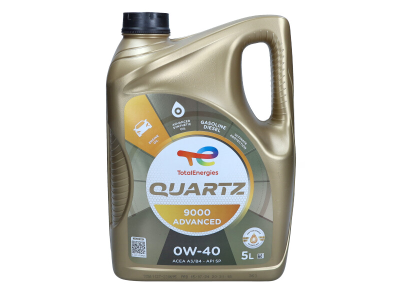 TOTAL Energies 2230695 - OLEJ TOTAL QUARTZ 0W40 5L 9000 ADVANCE - SP - A3-B4 - A40 - 502.00 505.00