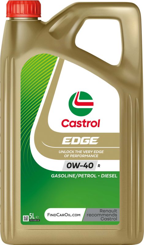 CASTROL 15F73A - OLEJ CASTROL 0W40 5L EDGE R TITANIUM - RN17 RSA