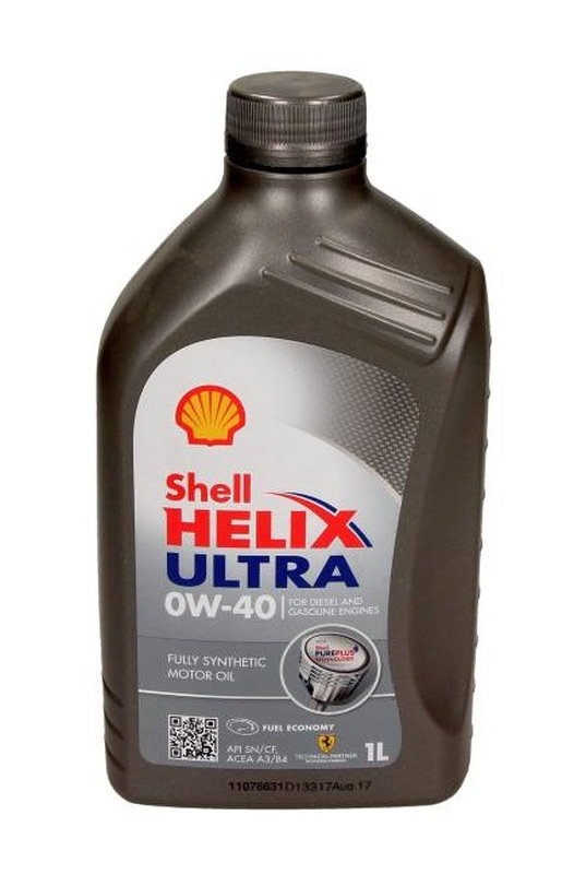 Shell 550065926 - OLEJ SHELL 0W40 1L HELIX ULTRA - A3-B4 - SN PLUS - 502.00 505.00 - 229.5 226.5 - RN0710