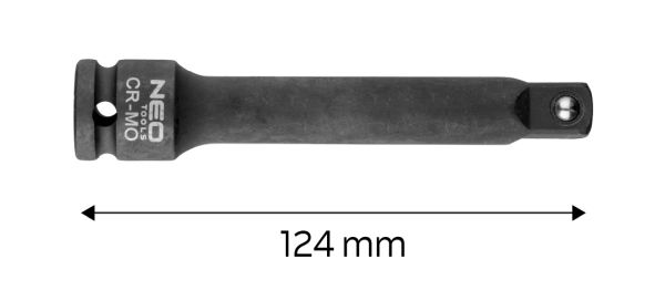 NEO TOOLS 10-252 - PRZEDŁUŻKA UDAROWA 1-2 125 MM