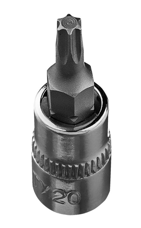 NEO TOOLS 10-324 - KOŃCÓWKA TORX TX20 NA NASADCE 1-4. KRÓTKA. 37 MM