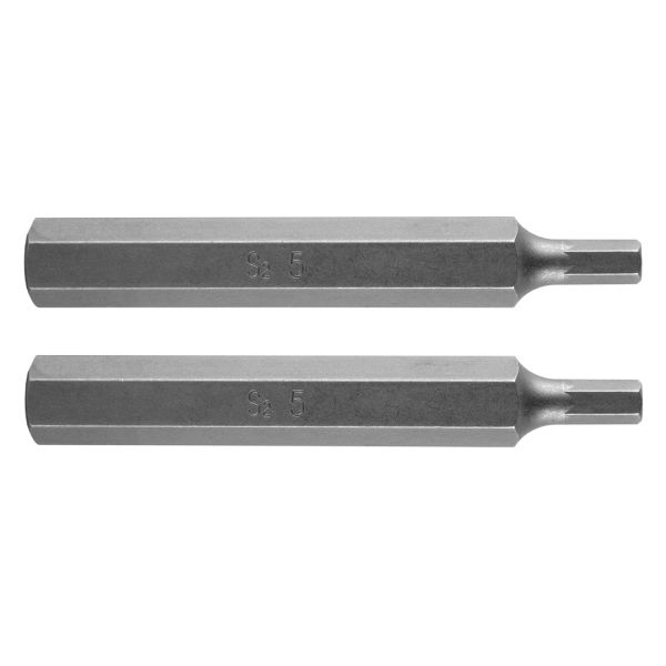 NEO TOOLS 10-980 - KOŃCÓWKA HEX 5 X 75 MM. S2 X 2 SZT.