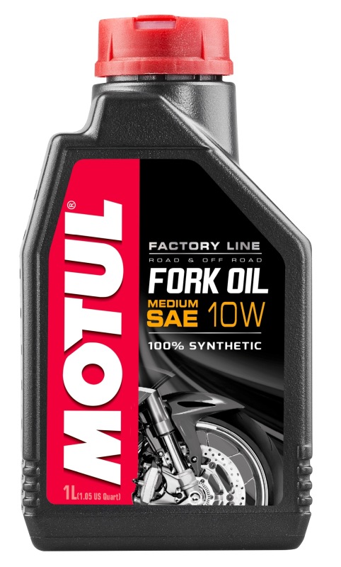 Motul 115022 - OLEJ MOTUL FORK OIL FACTORY LINE MEDIUM 10W 1L - AMORTYZATORY - MOTOCYKLE