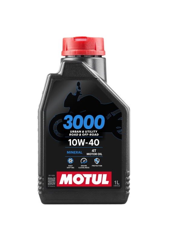 Motul 107672 - OLEJ MOTUL 10W40 1L 3000 4T MINERALNY - MOTOCYKLE