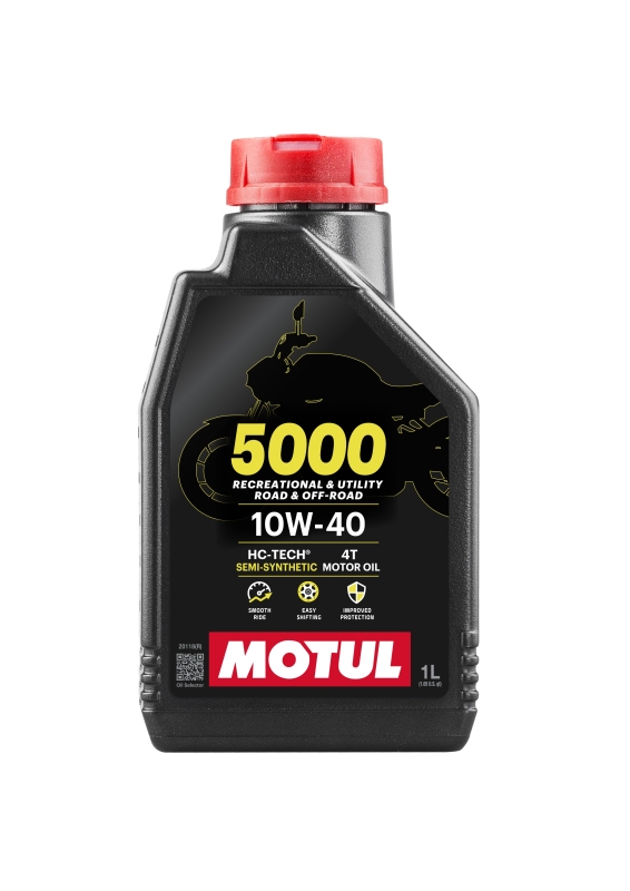 Motul 104054 - OLEJ MOTUL 10W40 1L 5000 4T - MOTOCYKLE