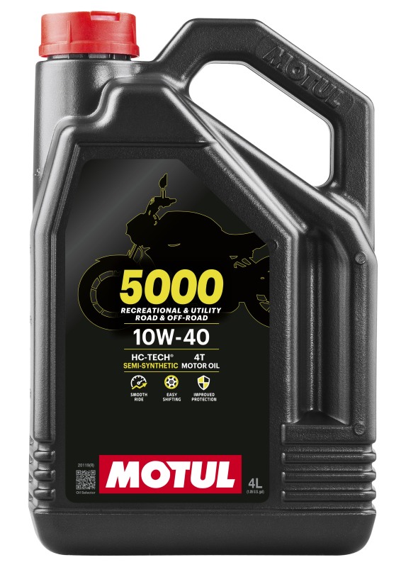 Motul 104056 - OLEJ MOTUL 10W40 4L 5000 4T - MOTOCYKLE