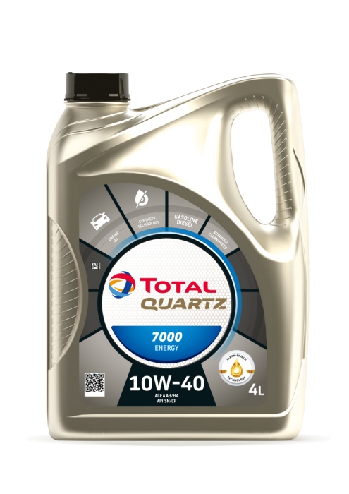 TOTAL Energies 2216286 - OLEJ TOTAL QUARTZ 10W40 4L 7000 ENERGY A3-B4 - SN-CF - 229.1 - 501.01 505.00