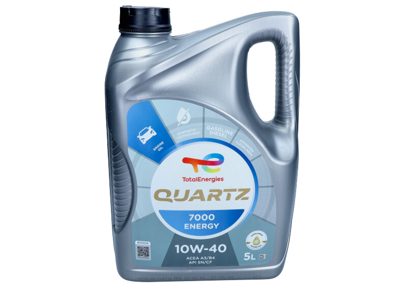 TOTAL Energies 2214114 - OLEJ TOTAL QUARTZ 10W40 5L 7000 ENERGY A3-B4 - SN-CF - 229.1 - 501.01 505.00