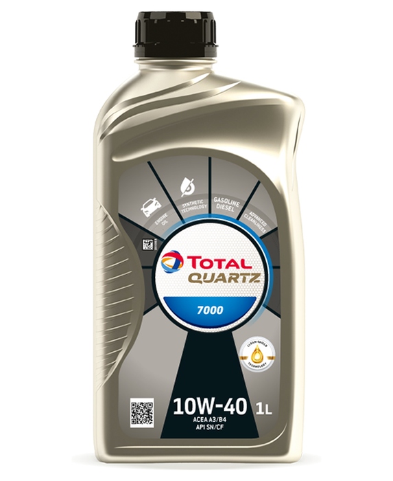 TOTAL Energies 2214110 - OLEJ TOTAL QUARTZ 10W40 1L 7000 A3-B4 - SN-CF - B71 2300-2294 - 229.1 - 501.01 505.00 - 9.55535-G2