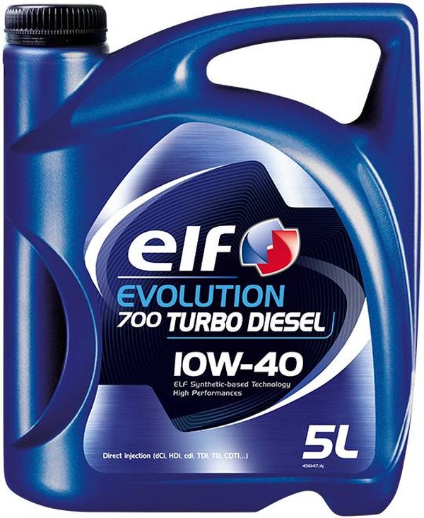 ELF 2216287 - OLEJ ELF 10W40 5L EVOLUTION 700 TURBO DIESEL - A3-B4 - 229.1 - 501.01 505.00