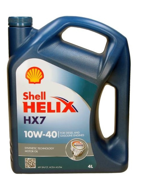 Shell 550070333 - OLEJ SHELL 10W40 4L HELIX HX7 - 502.00 505.00 - 229.3