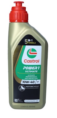 CASTROL 15FFA3 - OLEJ CASTROL 10W40 1L POWER1 ULTIMATE 4T - MOTOCYKLE