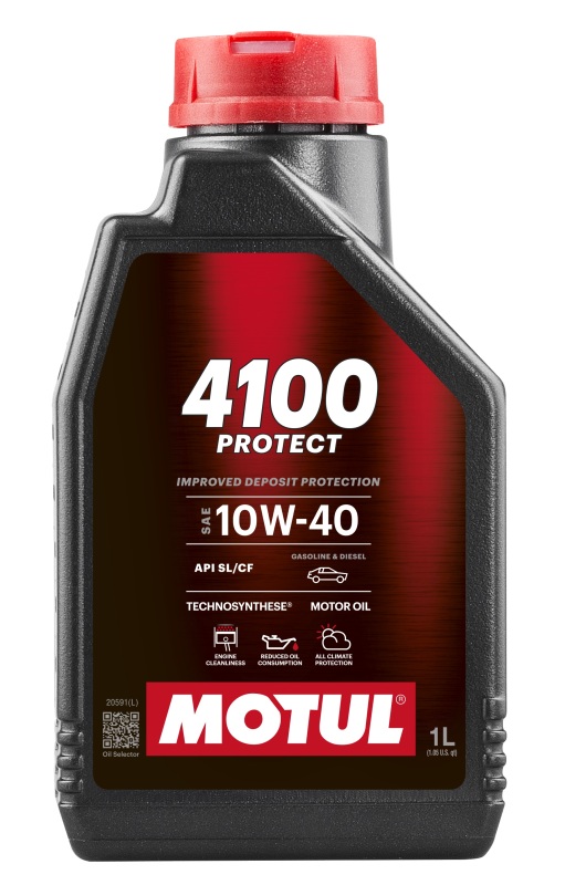Motul 112999 - OLEJ MOTUL 10W40 1L 4100 PROTECT - SL-CF