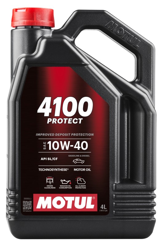 Motul 113000 - OLEJ MOTUL 10W40 4L 4100 PROTECT - SL-CF