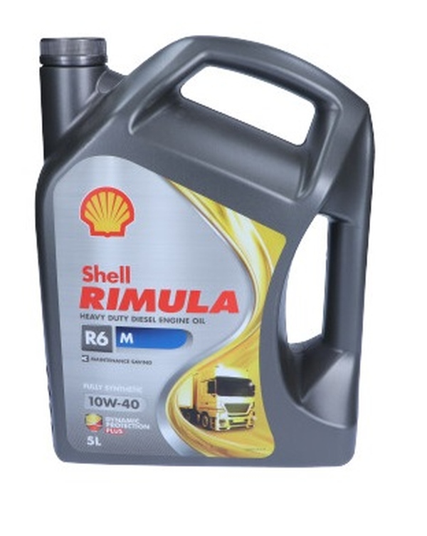 Shell 550054435 - OLEJ SHELL 10W40 5L RIMULA R6 M - E7 - 228.5 - M3277 - 228.5 - VDS-3 - RLD-2 - SAMOCHODY CIĘŻAROWE