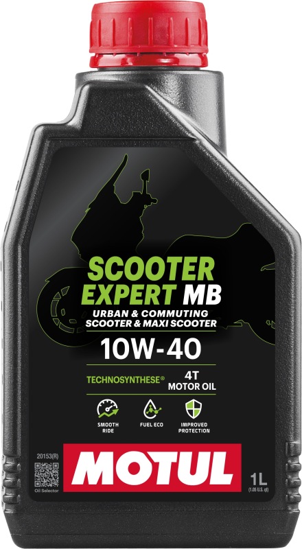 Motul 105935 - OLEJ MOTUL 10W40 1L SCOOTER EXPERT 4T MB - MOTOCYKLE